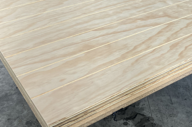 V-GROOVED BLEACHED BIRCH PLYWOOD