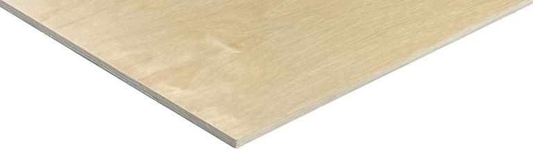 12mm BLEACHED BIRCH PLYWOOD WITH UV COATING